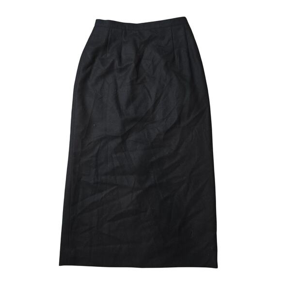 Vintage Christian Dior Career II pure worsted wool pencil skirt size 8 NWT - Picture 1 of 9